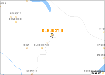 map of Al Ḩuwaymī