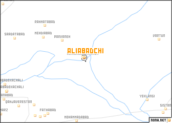map of ‘Alīābād Chī