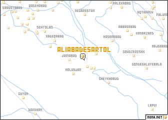 map of ‘Alīābād-e Sar Tol