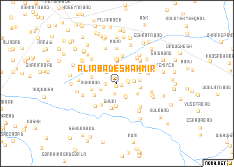 map of ‘Alīābād-e Shāhmīr