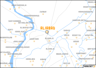 map of ‘Alīābād