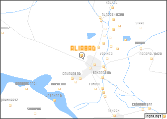 map of Əliabad