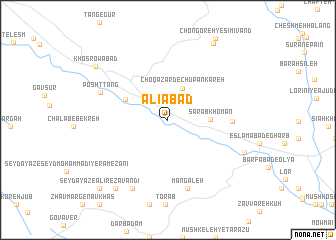 map of ‘Alīābād