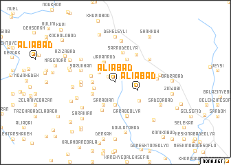 map of ‘Alīābād