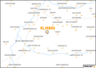 map of ‘Alīābād