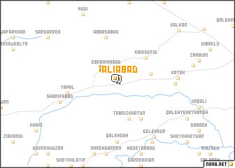 map of ‘Alīābād