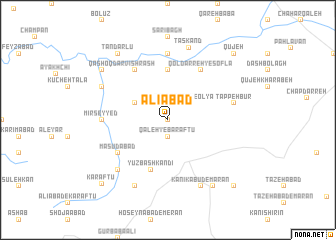 map of ‘Alīābād