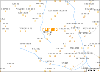 map of ‘Alīābād