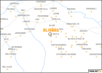 map of ‘Alīābād