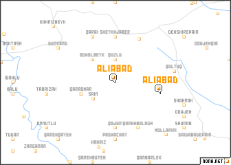 map of ‘Alīābād