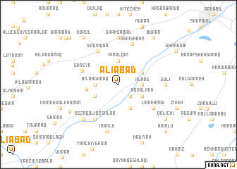 map of ‘Alīābād