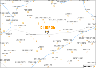 map of ‘Alīābād