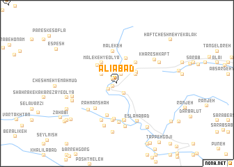 map of ‘Alīābād