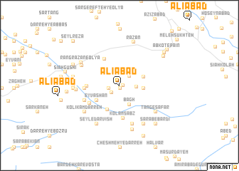 map of ‘Alīābād