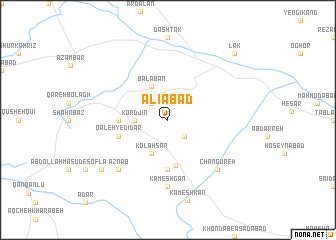 map of ‘Alīābād
