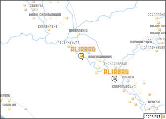 map of ‘Alīābād