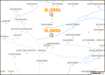 map of ‘Alīābād