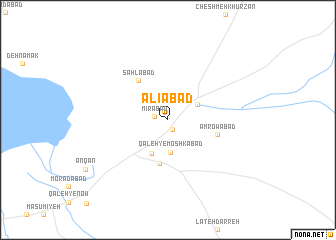 map of ‘Alīābād