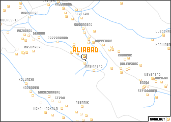 map of ‘Alīābād