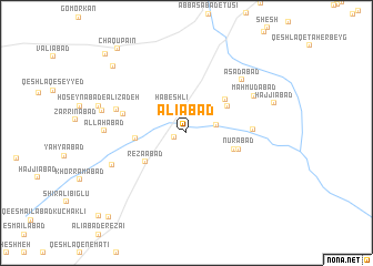 map of ‘Alīābād