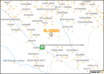 map of ‘Alīābād