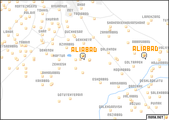 map of ‘Alīābād