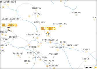 map of ‘Alīābād