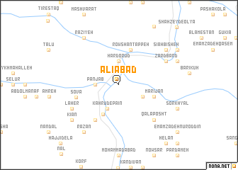 map of ‘Alīābād