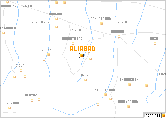 map of ‘Alīābād