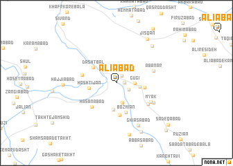 map of ‘Alīābād