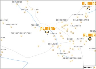 map of ‘Alīābād