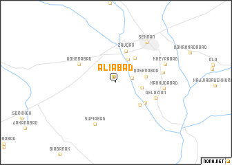 map of ‘Alīābād
