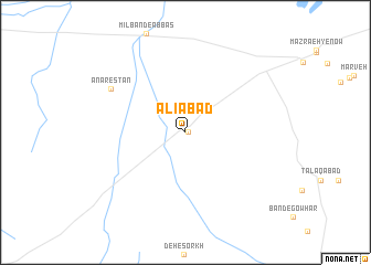 map of ‘Alīābād