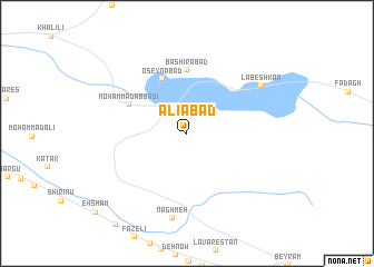 map of ‘Alīābād