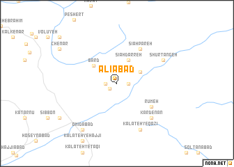 map of ‘Alīābād