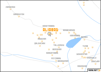 map of ‘Alīābād