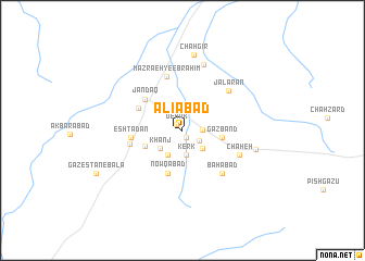 map of ‘Alīābād