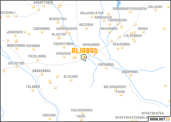 map of ‘Alīābād