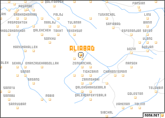 map of ‘Alīābād