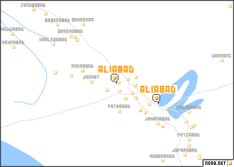 map of ‘Alīābād