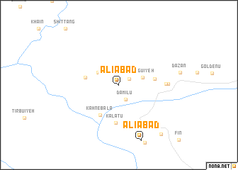 map of ‘Alīābād