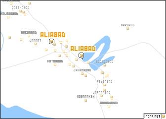 map of ‘Alīābād