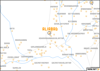 map of ‘Aliābād