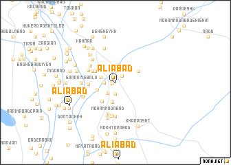 map of ‘Alīābād