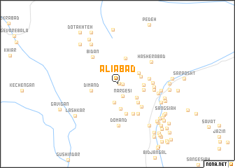 map of ‘Alīābād