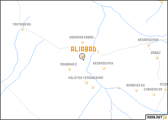 map of ‘Alīābād