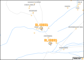 map of ‘Alīābād