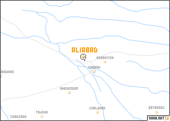 map of ‘Alīābād
