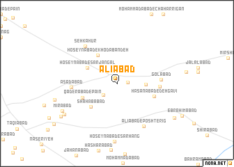 map of ‘Alīābād