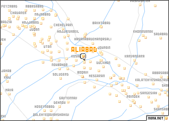 map of ‘Alīābād